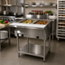 Thumbnail image #2 for Advance Tabco Triumph Supreme 31-13/16 Inch Wide 2-Well LP Gas Hot Food Table with Undershelf
