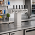 Thumbnail image #2 for Perlick EA2110-6BPC 6-Faucet Air-Cooled Tee Beer Dispensing Tower, Polished Chrome