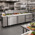 Thumbnail image #2 for Delfield Mega Top 72-Inch Three-Section Sandwich/Salad Prep Table Refrigerator with 18-Pan Capacity