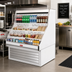 Thumbnail image #2 for Howard-McCray 35E Series SC-OS35E-4 Self-Contained Open Merchandiser, 51 Inch W, White, Straight Side, 44 Inch H