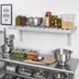 Thumbnail image #3 for New Age Adjust-A-Shelf T-Bar Wall-Mounted Aluminum Shelf, 42 x 20 Inches, 1,500 lb. Capacity