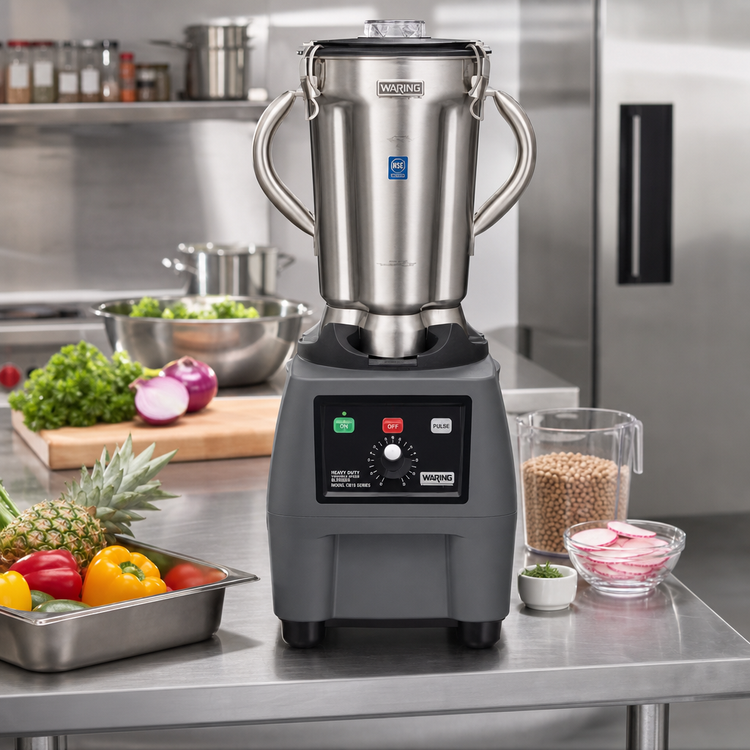 Product image #2 for Waring Commercial One-Gallon Variable-Speed Food Blender with Removable Stainless Steel Container