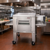 Thumbnail image #2 for Lincoln Impinger I 1400 Series Gas Conveyor Pizza Oven Package with Glass Access Window and Stand, Single Stack, 120,000 BTU