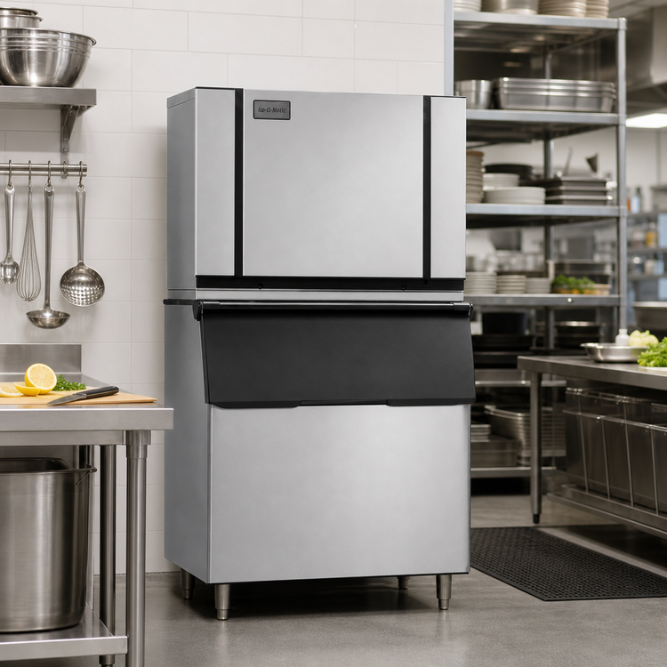 Product image #3 for Ice-O-Matic Elevation Series CIM0636FR Modular Cube Ice Maker, Full-Size Dice Cubes, 30-Inch Wide, Air-Cooled Remote Condenser