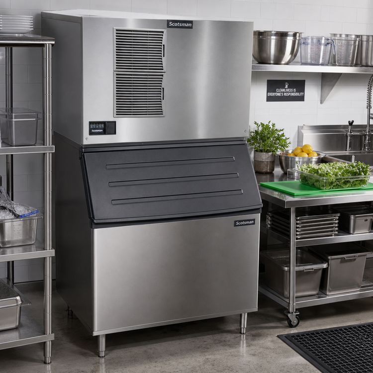 Product image #2 for Scotsman Prodigy ELITE Modular Air-Cooled Cube Ice Machine, Medium Cube, 1,553 lb/Day