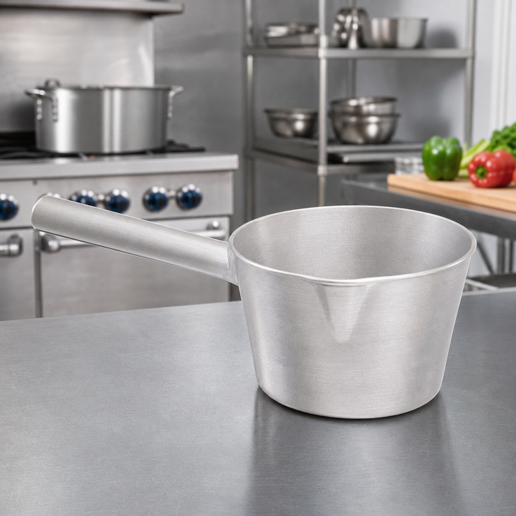 Product image #2 for Vollrath Professional Aluminum Transfer Ladle/Dipper, 64 oz., 13-5/8 Inch