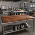 Thumbnail image #2 for Boos Block American Black Walnut Full-Length Edge Grain Kitchen Countertop, 48 x 27 x 3 Inches