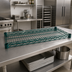 Thumbnail image #3 for Advance Tabco Special Value Heavy Duty Green Epoxy Coated Wire Shelf, 72 x 24 Inches