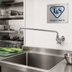 Thumbnail image #2 for T&S Brass Single Wall-Mounted Sink and Pantry Faucet with 18-Inch Swing Nozzle