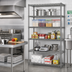 Thumbnail image #2 for Eagle Group Valu-Master 5-Tier Add-On Wire Shelving Unit, 36