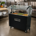 Thumbnail image #2 for Advance Tabco Triumph (Supreme) Portable 3-Well Electric Hot Food Buffet Table with Double-Sided Sneeze Guard