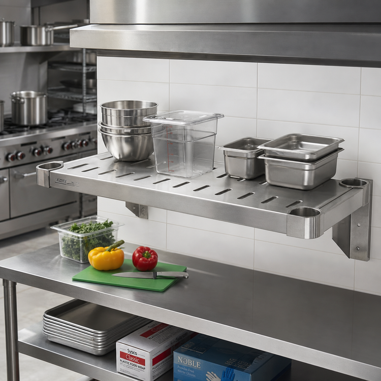 Product image #2 for Eagle Group Quik-Set 42 Inch x 24 Inch Louvered Solid Shelf