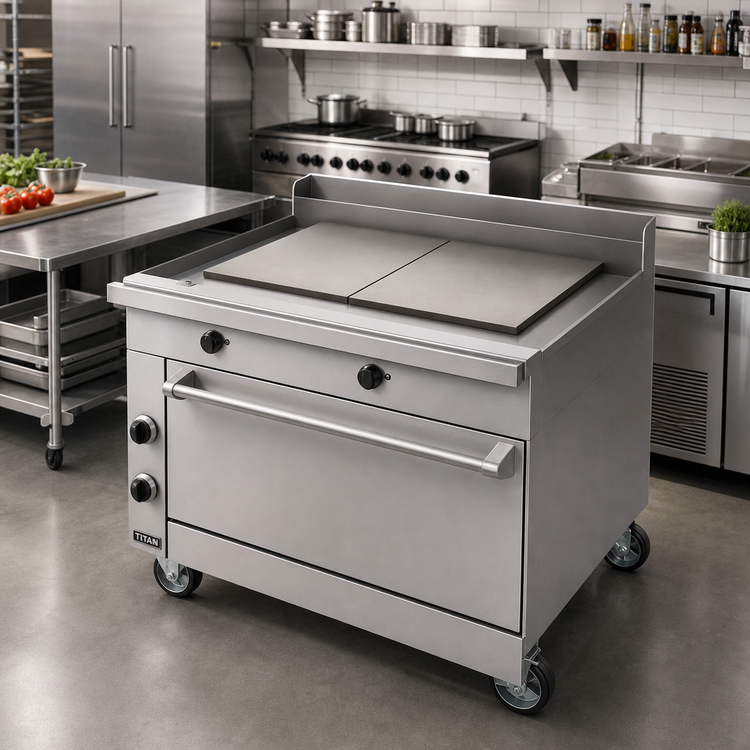 Product image #2 for Titan JMRH-60IP 60" Modular Gas Plancha Range