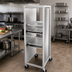 Thumbnail image #2 for Channel Manufacturing Semi-Enclosed Aluminum Bun Pan Rack, End-Load, 40-Pan Capacity, 21 x 26 x 70 Inches