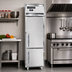 Thumbnail image #2 for Continental Refrigerator D1FSENSAHD Designer Slim Line One-Section Narrow Half-Height Door Reach-in Freezer