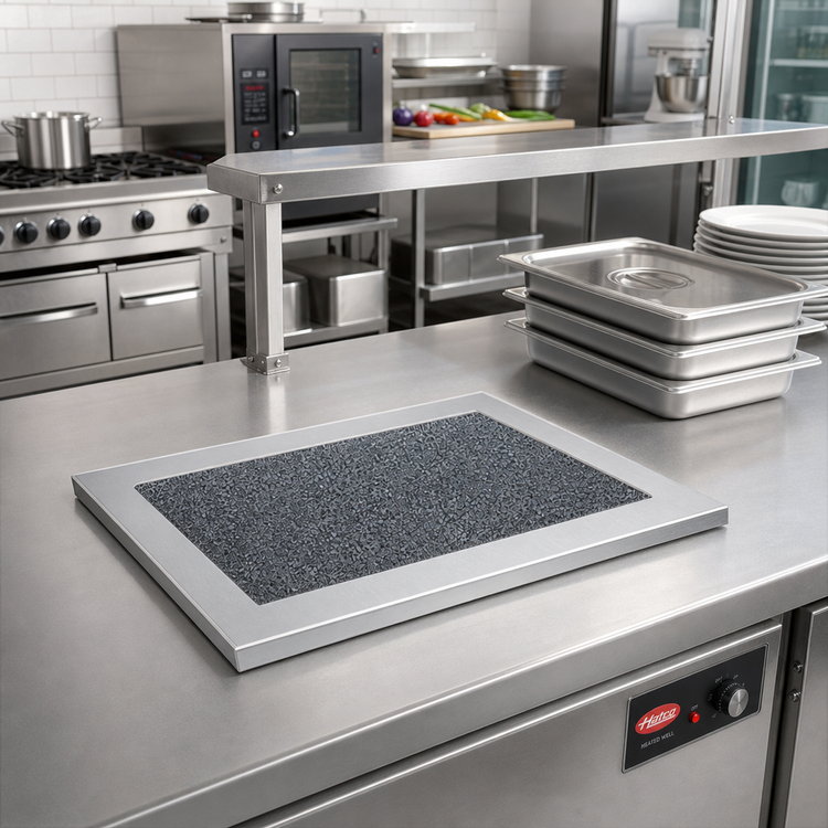 Product image #2 for Hatco 1-Pan Heated Well Cover with Swanstone Simulated Stone Inset, Night Sky