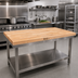 Thumbnail image #2 for John Boos Northern Hard Rock Maple Wood Work Table Top