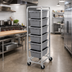 Thumbnail image #3 for Channel Lifetime Tough Extra Heavy-Duty Aluminum 6-Lug End-Load Lug Rack with Casters