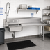 Thumbnail image #2 for Advance Tabco Special Value Series Right-Hand Straight Soil Dishtable with Pre-Rinse Sink, 95 Inch Wide