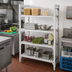 Thumbnail image #3 for Cambro Camshelving Premium 4-Shelf Vented Stationary Starter Unit, 24 x 54 x 72 Inches