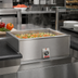 Thumbnail image #2 for Single-Well Built-In Electric Bottom-Mount Square Corner Hot Food Well, 12 x 20 Pan, Wet/Dry, Thermostatic, With Drain