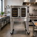 Thumbnail image #2 for Southbend Platinum Standard-Depth Full-Size Single Deck Electric Convection Oven, 11 kW, Touchscreen Controls, Independent Doors