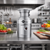 Thumbnail image #2 for InSinkErator SS-100 Complete Food Waste Disposer Package, 1 HP, Stainless Steel