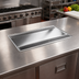 Thumbnail image #2 for Atlas Metal WU-44 Drop-In Single Urn Drain with Anti-Splash Grate