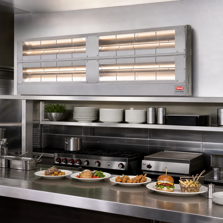 Product image #2 for Hatco Glo-Ray® 108-Inch Double Lighted Infrared Strip Heater