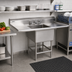 Thumbnail image #2 for Eagle Group Spec-Master 1-Compartment Stainless Steel Sink with 24-Inch Left Drainboard