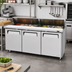 Thumbnail image #2 for Turbo Air M3 72-5/8-Inch 3-Section Sandwich/Salad Prep Table with Rear-Mount Self-Contained Refrigeration