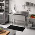 Thumbnail image #2 for John Boos Pro-Bowl 3-Compartment Sink with Left Drainboard, 14-Gauge Type 300 Stainless Steel