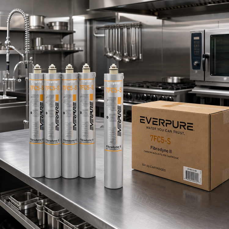Product image #2 for Everpure 7FC5-S Fibredyne II Carbon Block Water Filter Cartridge, Case of 6