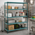Thumbnail image #2 for Metro Super Erecta Pro Stationary Polymer Shelving Starter Unit with Removable Mats, 18 x 72 x 74 Inches, 4 Shelves