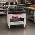 Thumbnail image #2 for American Range SPSH-18 18-Inch High Gas Stock Pot Burner with 3-Ring Cast Iron Burner and Lower Cabinet Storage