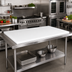 Thumbnail image #2 for John Boos 72-Inch x 36-Inch x 1-Inch Thick Reversible Poly Work Table Top Replacement