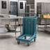 Thumbnail image #3 for Cambro Camdolly Open-Frame Dolly with Handle for Tray and Sheet Pan Camcarrier, 350 lb Capacity, Slate Blue