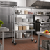 Thumbnail image #2 for Metro Super Erecta 4-Shelf Chrome Wire Stem Caster Cart, 36 x 21 x 69 Inches, 900 lb Capacity
