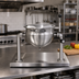 Thumbnail image #2 for Legion TFN-10 Countertop Tilting Direct Steam Kettle, 10 Quart, 2/3 Jacket, Stainless Steel