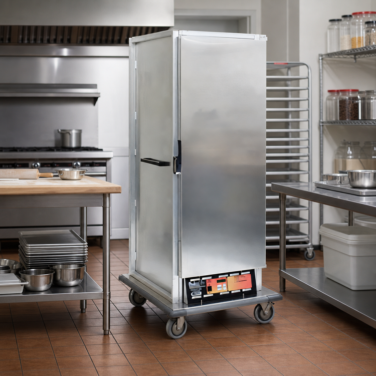 Product image #2 for Panco Full-Size Heated/Proofing Transport Cabinet, Narrow Width, Non-Insulated, Universal Slides