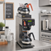 Thumbnail image #2 for BUNN AXIOM®-15-3 Automatic Fill Single Coffee Brewer, 200 oz. Tank, 3 Warmers