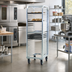 Thumbnail image #2 for New Age Lifetime Series Heavy-Duty Aluminum End-Loading Bun Pan Rack, 30-Pan Capacity