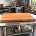 Thumbnail image #2 for Boos Block American Cherry Edge Grain Kitchen Countertop, 48 x 38 x 2-1/4 Inch, Varnique Finish