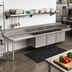 Thumbnail image #2 for Advance Tabco 143-Inch Left Drainboard 3-Compartment Sink Dishtable with 24 x 24 x 14 Bowls