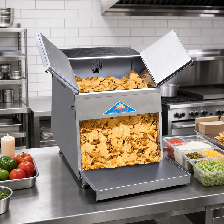 Product image #2 for Comstock-Castle 46 Gallon Top-Loading Nacho and Tortilla Chip Warmer