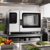 Thumbnail image #2 for Convotherm C4 ED 6.20GB-N Maxx Pro Single Deck Full-Size Gas Combi Oven with Boiler