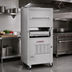 Thumbnail image #2 for Southbend Platinum 32-Inch Single-Deck Gas Infrared Upright Broiler with Cabinet Base and Warming Oven