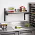 Thumbnail image #2 for Cambro Camshelving Elevation Series 18 x 30-Inch Solid Wall-Mounted Shelf Kit with 15-Inch Uprights