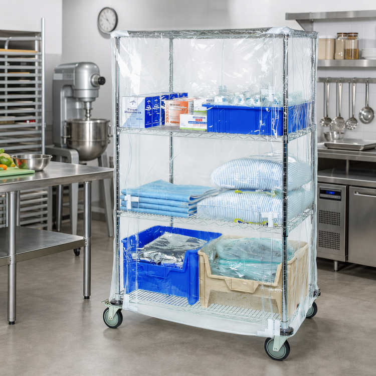 Product image #2 for Quantum 18 x 36 x 63 Inch Wire Cart Cover