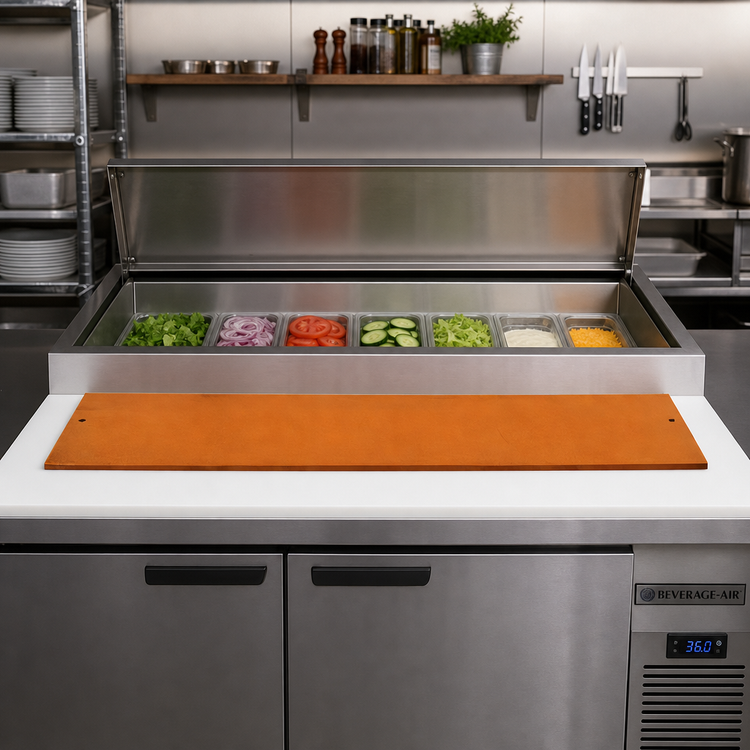 Product image #2 for Beverage-Air 17-Inch Composite Cutting Board for SPE27C Prep Table